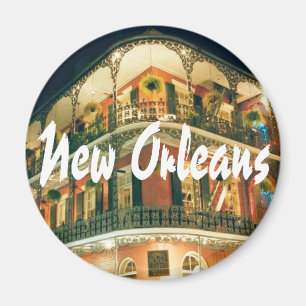 Aimant New Orleans French Quarter Corner