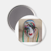 Aimant New Orleans Mardi Gras Mask (Recto/Verso)