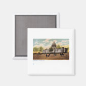 Aimant New State Capitol, St. Paul, Minnesota Vintage (Recto/Verso)