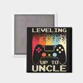 Aimant New Uncle For Men Boys Soon To Be Uncle Nephew Gam (Recto/Verso)