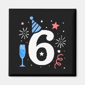 Aimant New Year 2026 Shirts 67 Meme  (Devant)