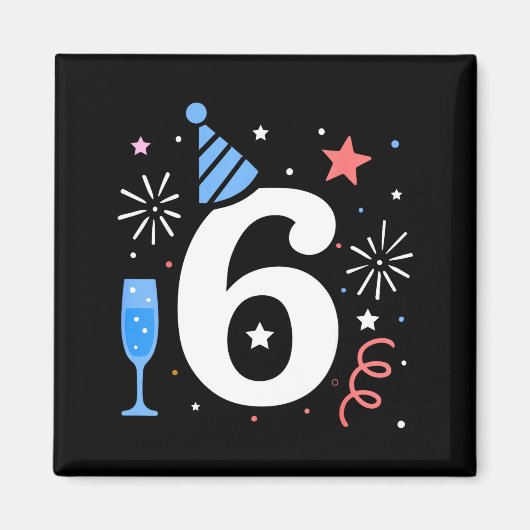 Aimant New Year 2026 Shirts 67 Meme  (Devant)