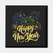 Aimant New Year Eve Party Supplies Nye 2026 Happy New Yea (Devant)
