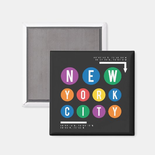 Aimant New York (Recto/Verso)