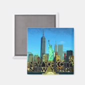 Aimant New York (Recto/Verso)
