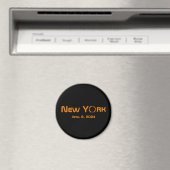Aimant New York 2024 Éclipse solaire totale (In Situ (Lave-vaisselle))