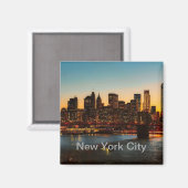 Aimant New York City Magnet, New York City (Recto/Verso)