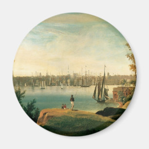 Aimant New York de Brooklyn Heights circa 1834