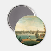 Aimant New York de Brooklyn Heights vers 1834 (Recto/Verso)