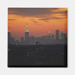 Aimant New York, États-Unis. Skyline de l'Upper Manhattan