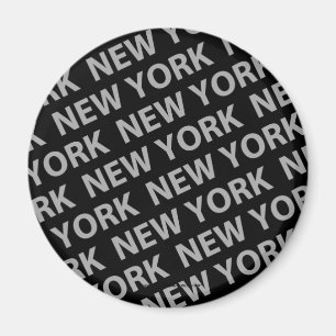 Aimant New York Motif Grey