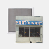 Aimant New York, NY Restaurant Vintage (Recto/Verso)