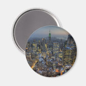 Aimant New York Skyline (Recto/Verso)