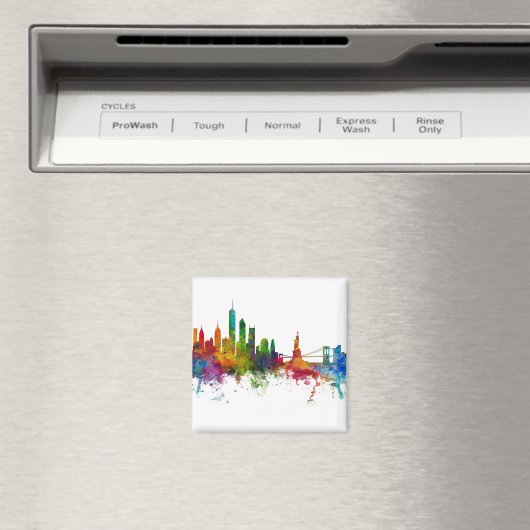 Aimant New York Skyline (In Situ (Lave-vaisselle))