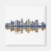 Aimant Newark Skyline (Devant)