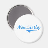 Aimant Newcastle Maine Classic Design (Recto/Verso)