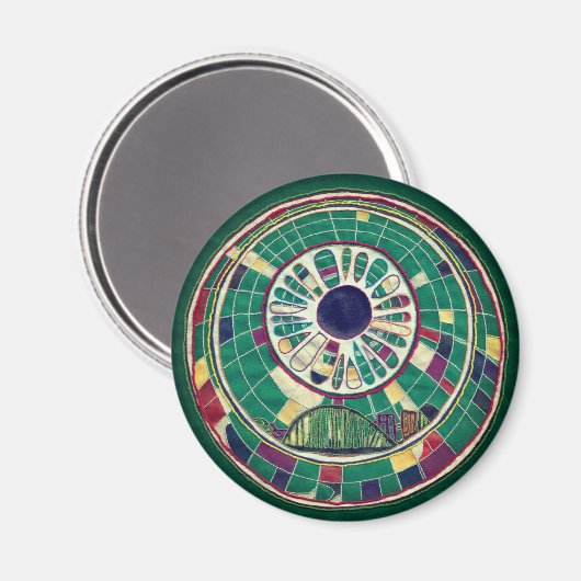 Aimant Newcastle sur Tyne (Recto/Verso)