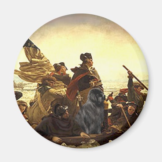 Aimant Newfie 1 - Washington Crossing..... (Devant)