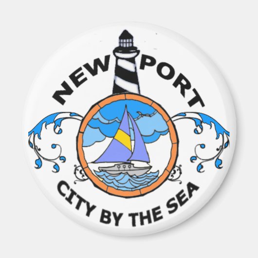 Aimant Newport. (Devant)
