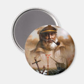 Aimant NEWS & Map Capitaine 5 ou Capitaine de mer (Recto/Verso)