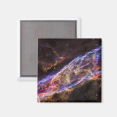 Aimant Ngc 6960, La Nébuleuse De La Sorcière. (Recto/Verso)