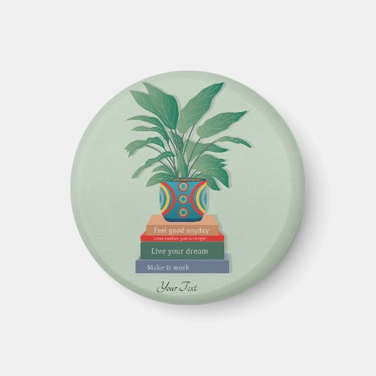 Aimant N'hésitez pas à vous sentir bien En tout temps Ins (Devant)