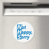 Aimant NHS - Pas Heureux, Désolé ! (In Situ (Lave-vaisselle))
