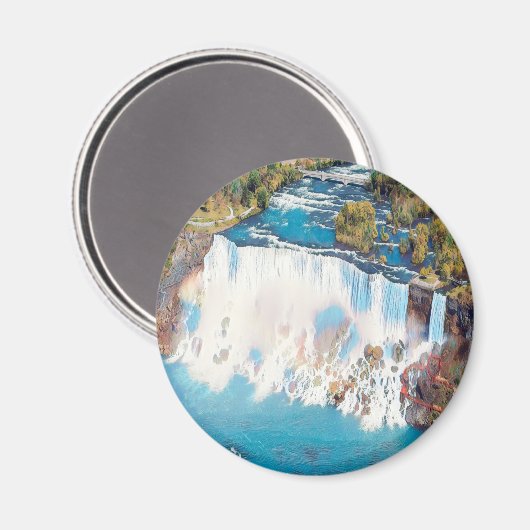 Aimant NIAGARA CHUTES - Panorama (Recto/Verso)