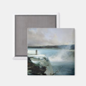 Aimant Niagara Falls, c.1837-40 (huile sur toile) (Recto/Verso)