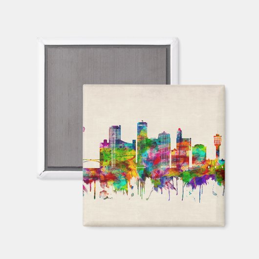 Aimant Niagara Falls Canada Skyline (Recto/Verso)