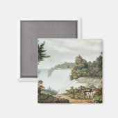 Aimant Niagara Falls, de l'île de Goat (Recto/Verso)