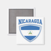 Aimant Nicaragua - Bouclier (Recto/Verso)