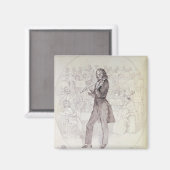 Aimant Niccolo Paganini, violoniste (Recto/Verso)