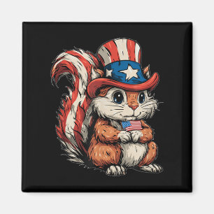 Aimant Nice Costume D'Écureuil US Avec Chapeau Haut De L'