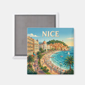 Aimant Nice, France (Recto/Verso)