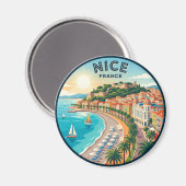 Aimant Nice France (Recto/Verso)