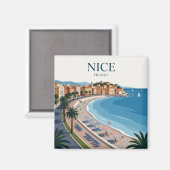 Aimant Nice France (Recto/Verso)