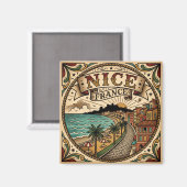 Aimant Nice France (Recto/Verso)