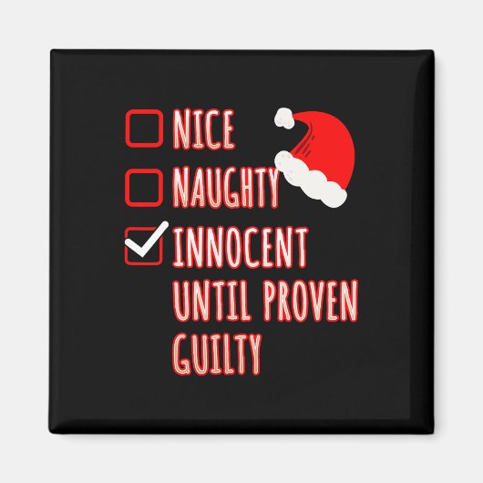 Aimant Nice Naughty Innocent Jusqu'À La Culpabilité Prove (Devant)