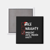 Aimant Nice Naughty Innocent Jusqu'À La Culpabilité Prove (Recto/Verso)