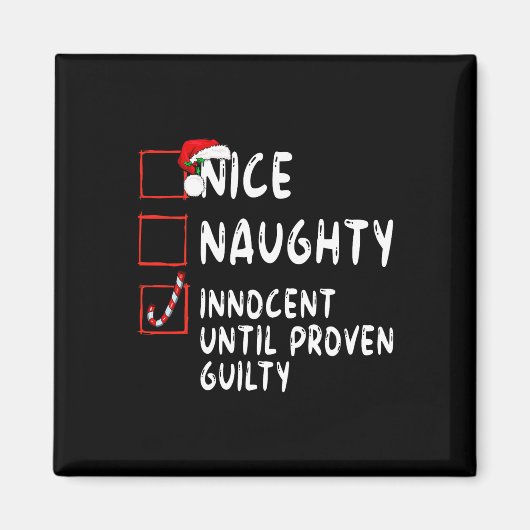Aimant Nice Naughty Innocent Jusqu'À La Culpabilité Prove (Devant)