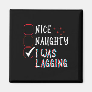 Aimant Nice Naughty Videos Jeux Gamer Fun Lag Noël