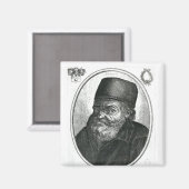 Aimant Nicolas Flamel gravé par Balthazar Moncornet (Recto/Verso)