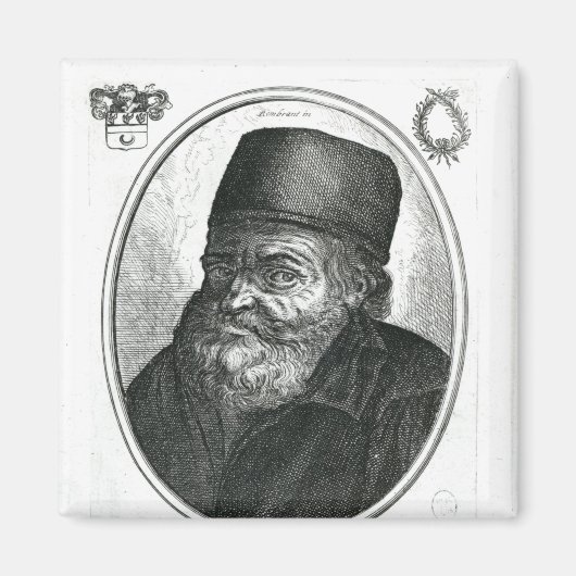 Aimant Nicolas Flamel gravé par Balthazar Moncornet (Devant)