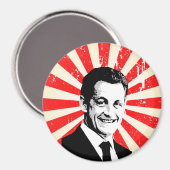 Aimant Nicolas Sarkozy (Recto/Verso)