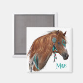 Aimant Nicole personnalisée - Mae 2a (Recto/Verso)