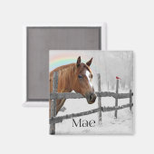 Aimant Nicole personnalisée - Mae 3 (Recto/Verso)