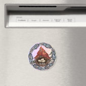 Aimant Nid de cardinaux (In Situ (Lave-vaisselle))