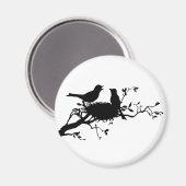 Aimant Nid d'oiseaux (Recto/Verso)