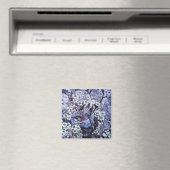 Aimant NID OISEAU, bleu blanc (In Situ (Lave-vaisselle))